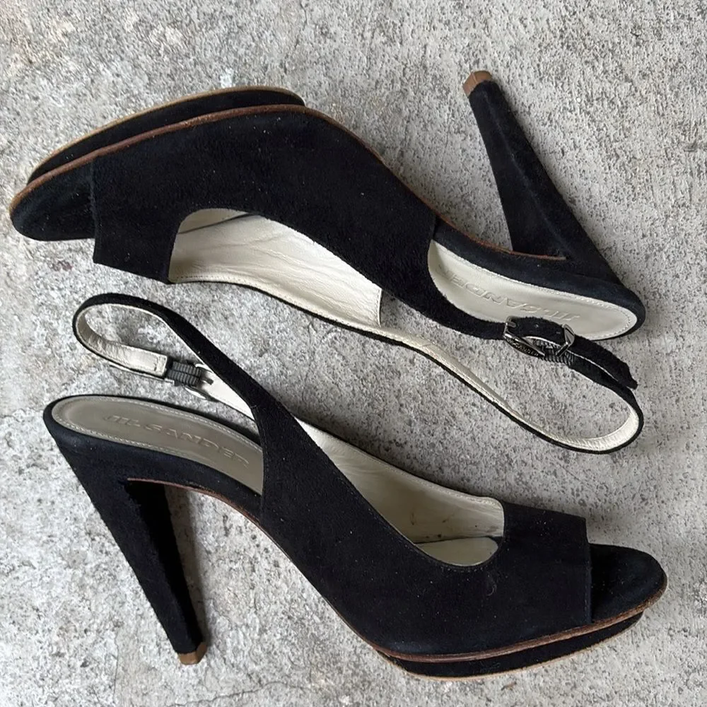 Jill Sander slingbacks